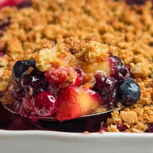 Easy and best Apple Blueberry Crisp
