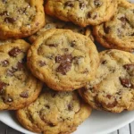 Soft, Warm Gluten-Free Chocolate Chip Cookies Ready to Serve