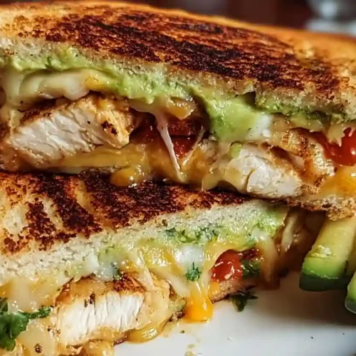 Chicken Avocado Melt Sandwich Recipe