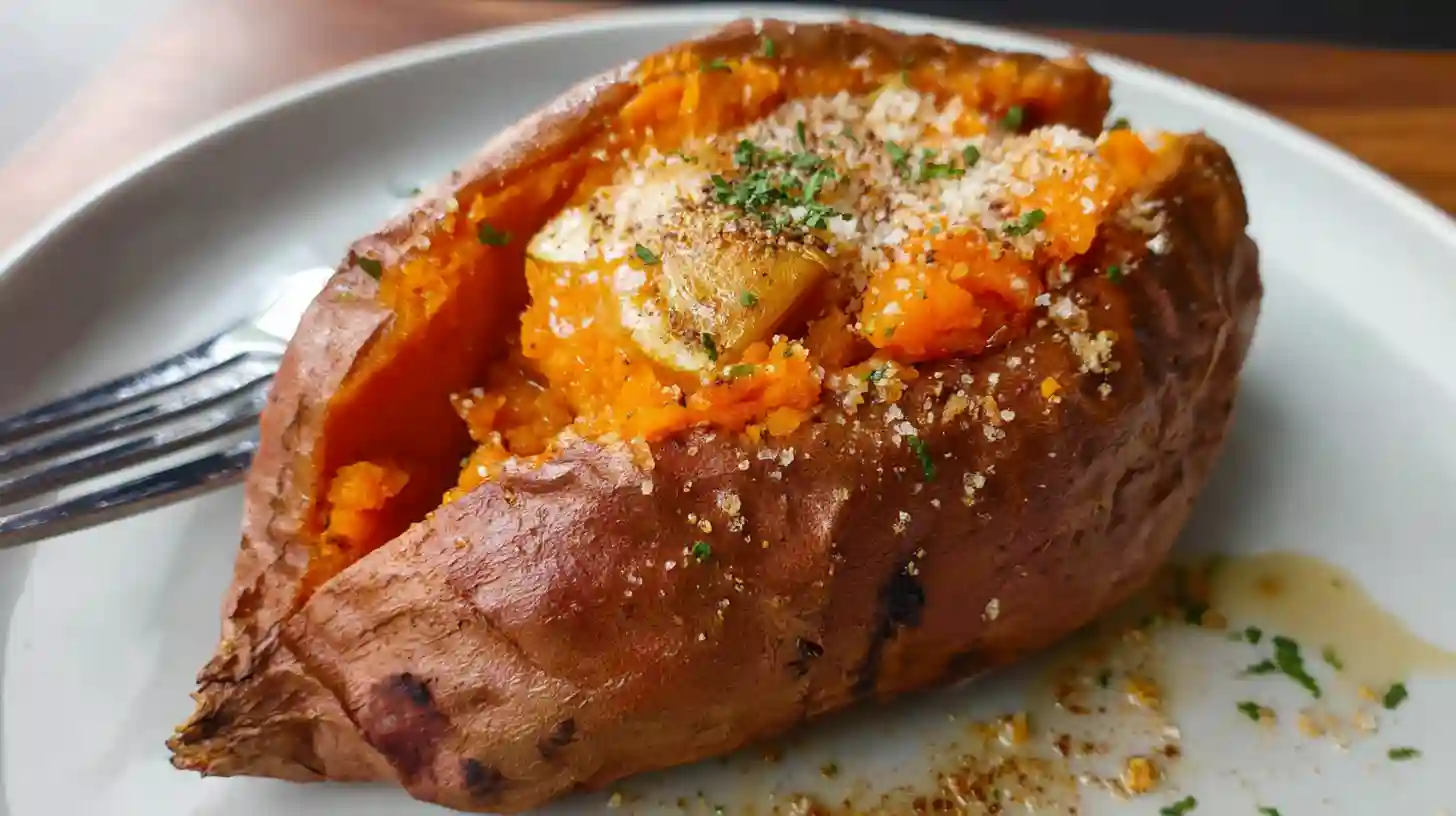 Air Fryer Baked Sweet Potato Recipe
