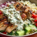 Greek Chicken Bowls Recipe