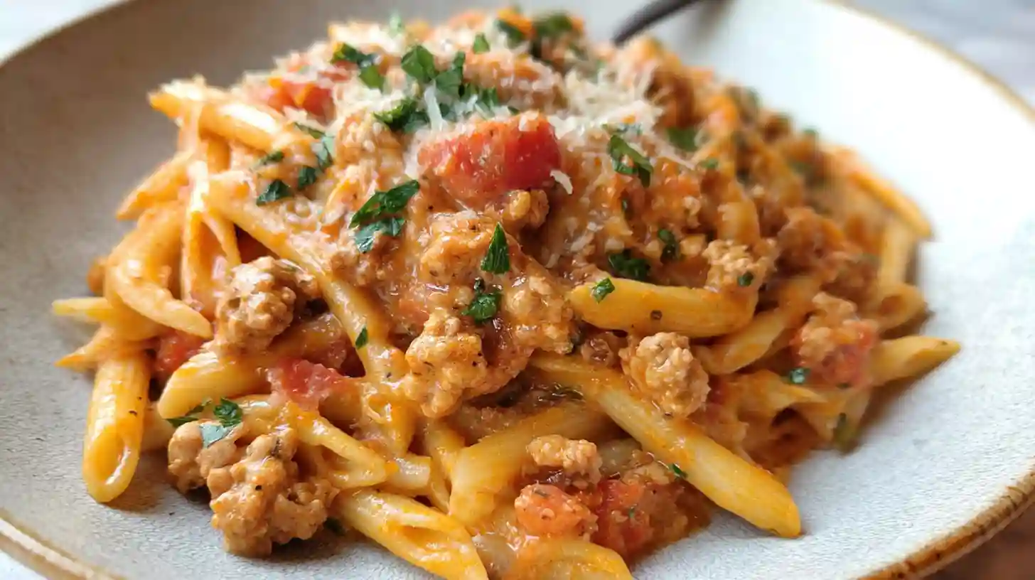 Ground Turkey Pasta Recipe