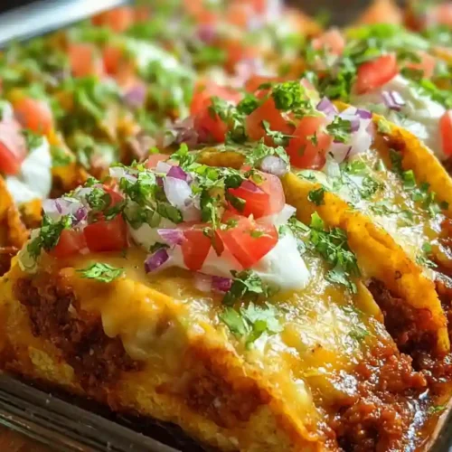 Oven-Baked Cheesy Tacos Recipe