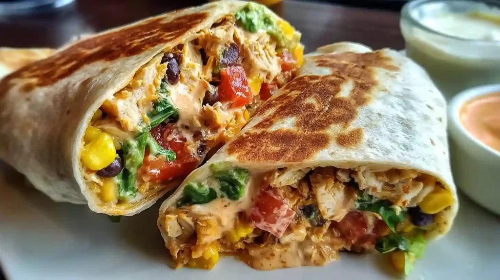 Southwest Chicken Wrap Recipe