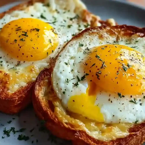 Air Fryer Egg and Cheese Toast