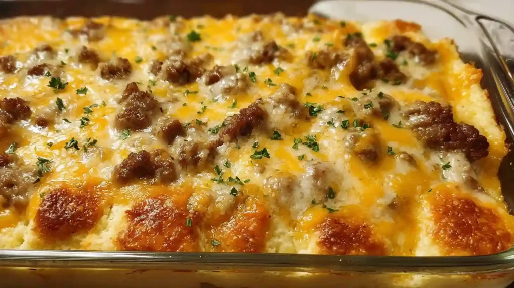 Biscuits and Gravy Casserole Recipe