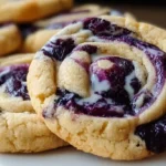 Blueberry Cheesecake Swirl Cookie