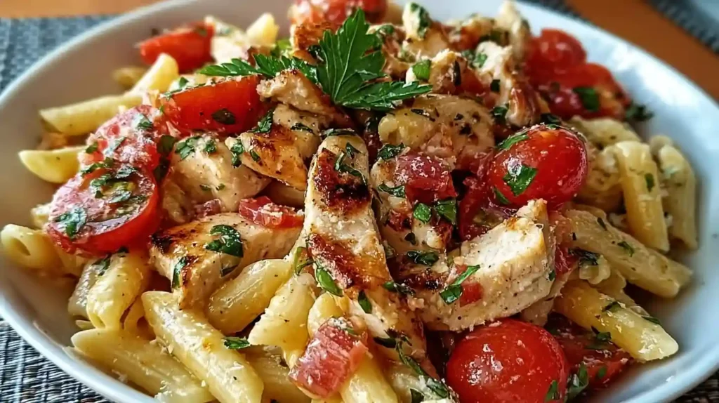 Bruschetta Chicken Pasta