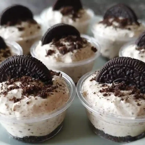 Cookies and Cream Dessert Cups