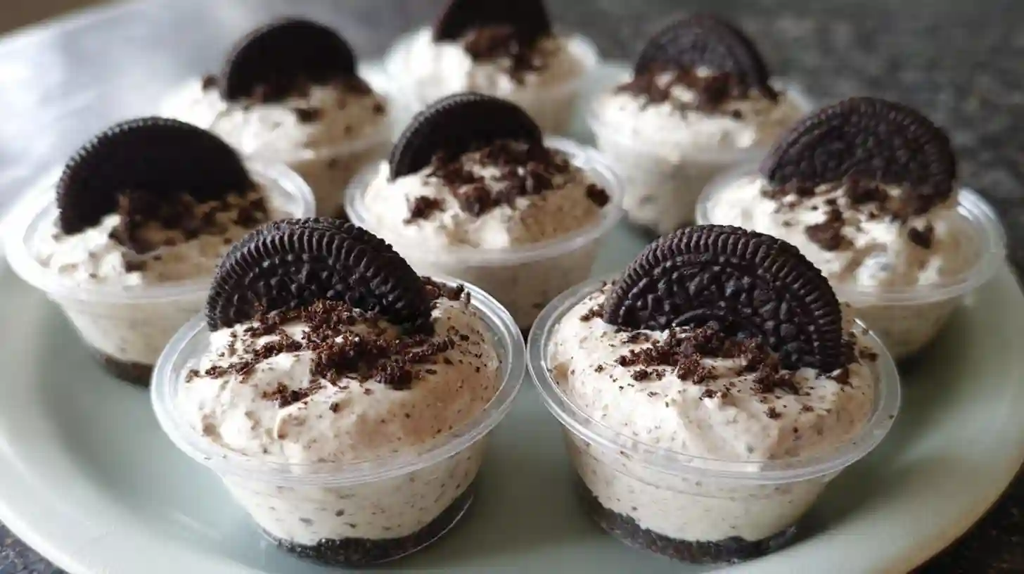 Cookies and Cream Dessert Cups