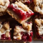 Cranberry Crumble Bars