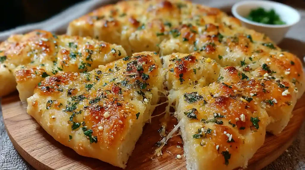 Garlic Parmesan Focaccia Bread