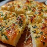 Garlic Parmesan Focaccia Bread