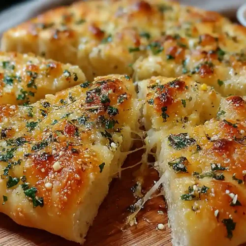 Garlic Parmesan Focaccia Bread