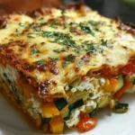 High Protein Veggie Lasagna