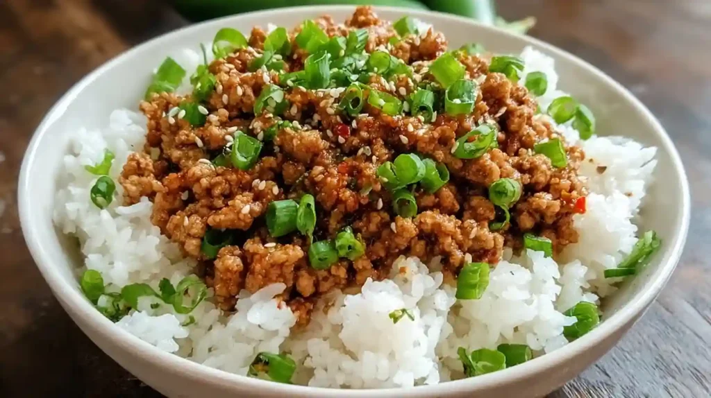 Honey Garlic Ground Turkey Recipe