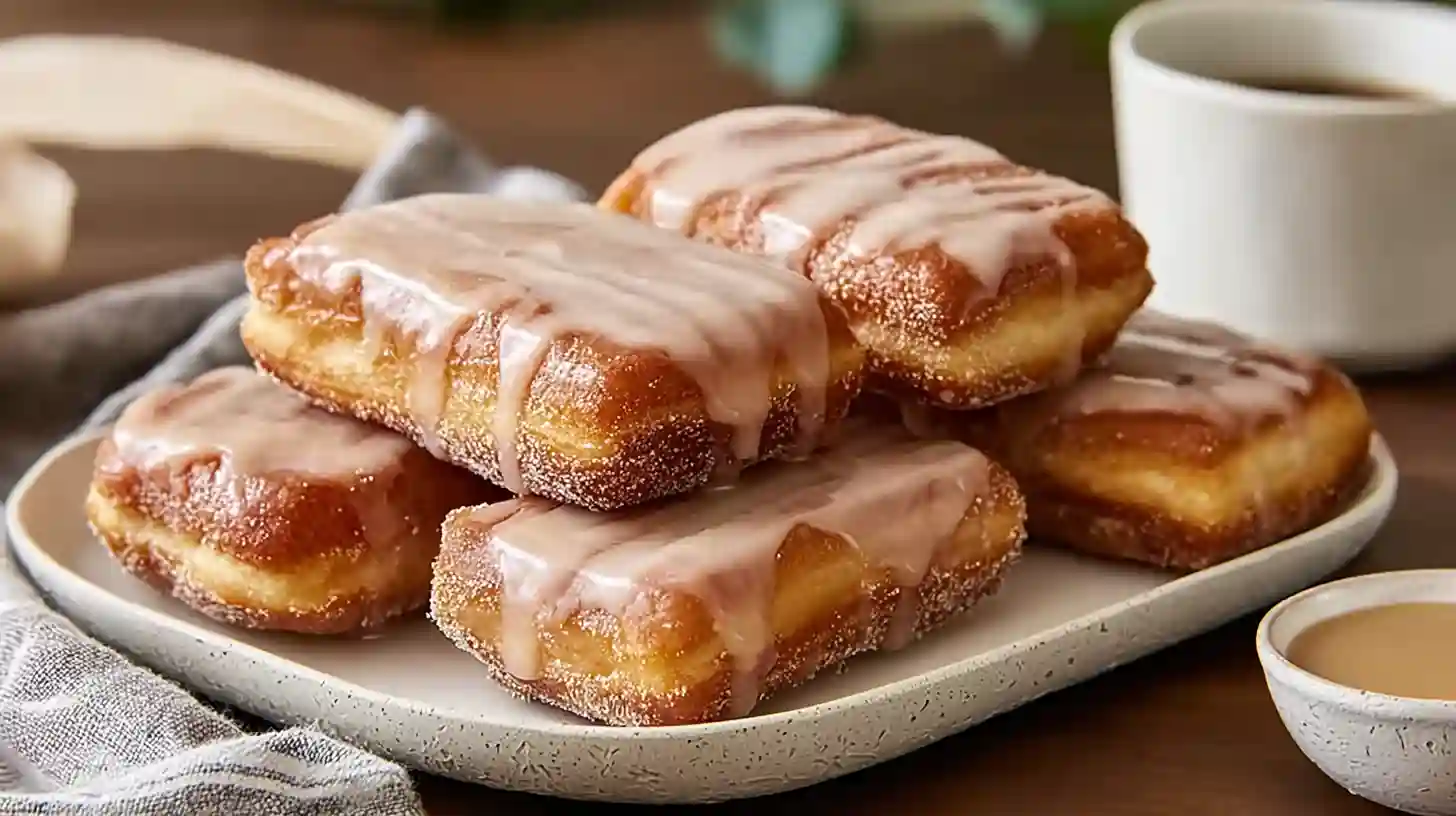 Maple Donut Bars