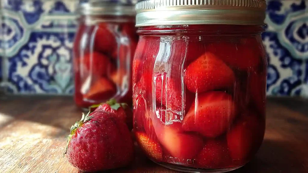 Canning Strawberries