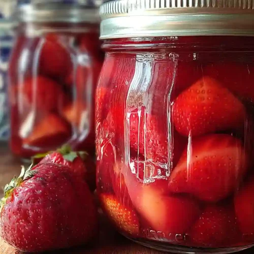 Canning Strawberries
