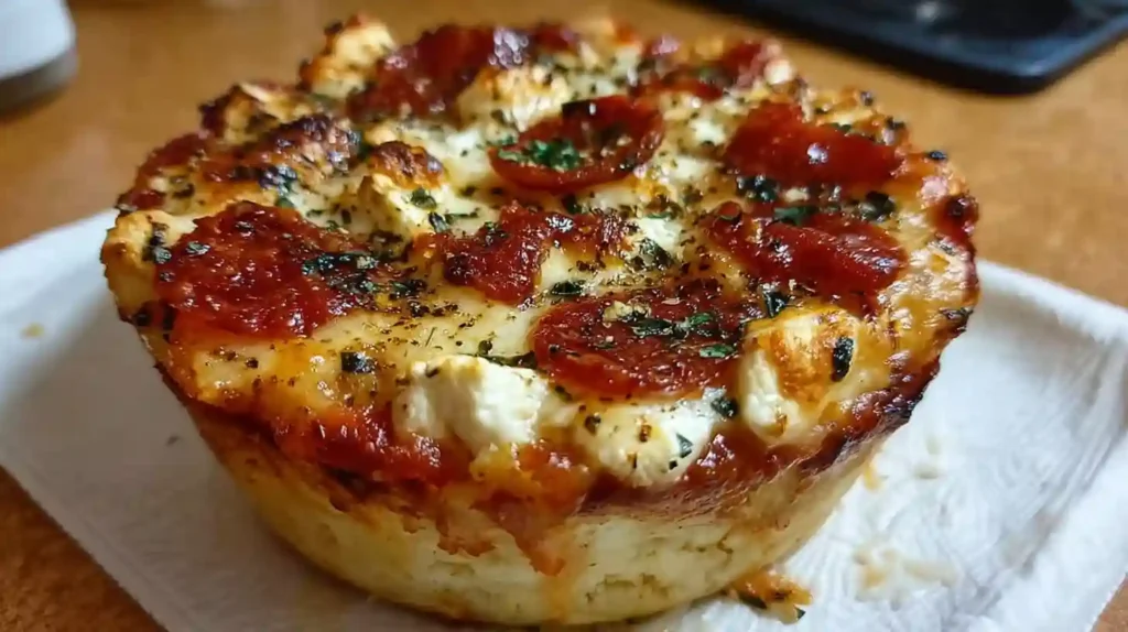 Cottage Cheese Pizza Bowl