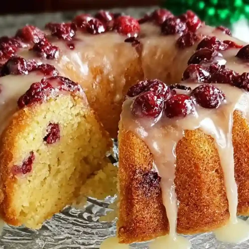 Cranberry Orange Bundt Cake