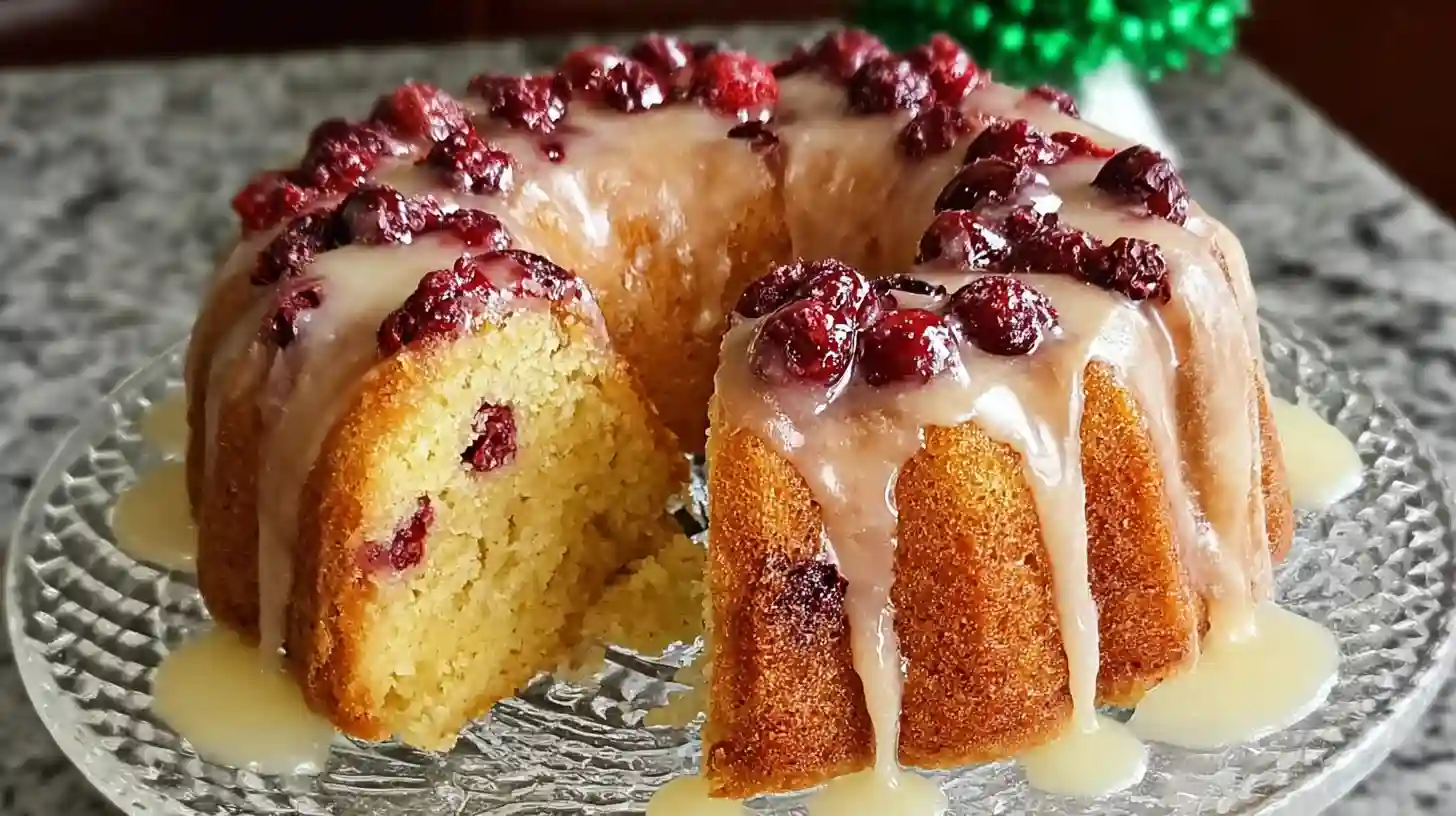 Cranberry Orange Bundt Cake