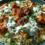 Dump And Bake Chicken Tzatziki Rice