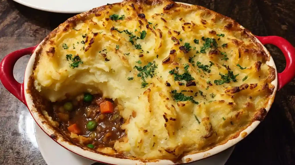 Gardener’s Pie with Root Vegetable Mash