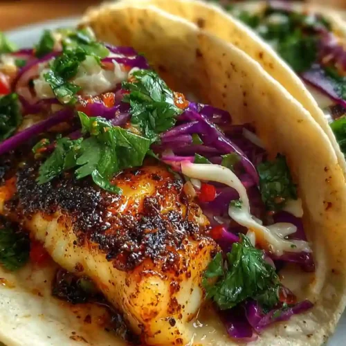 Grilled Fish Tacos with Chipotle