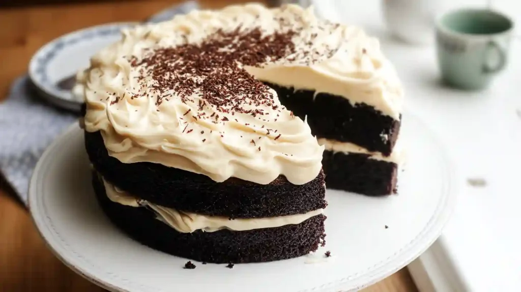 Guinness Chocolate Cake with Irish Buttercream