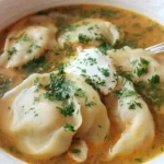 Pierogi Soup