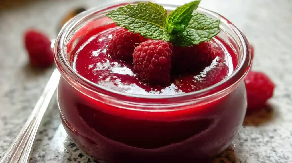 Raspberry Dessert Sauce Recipe