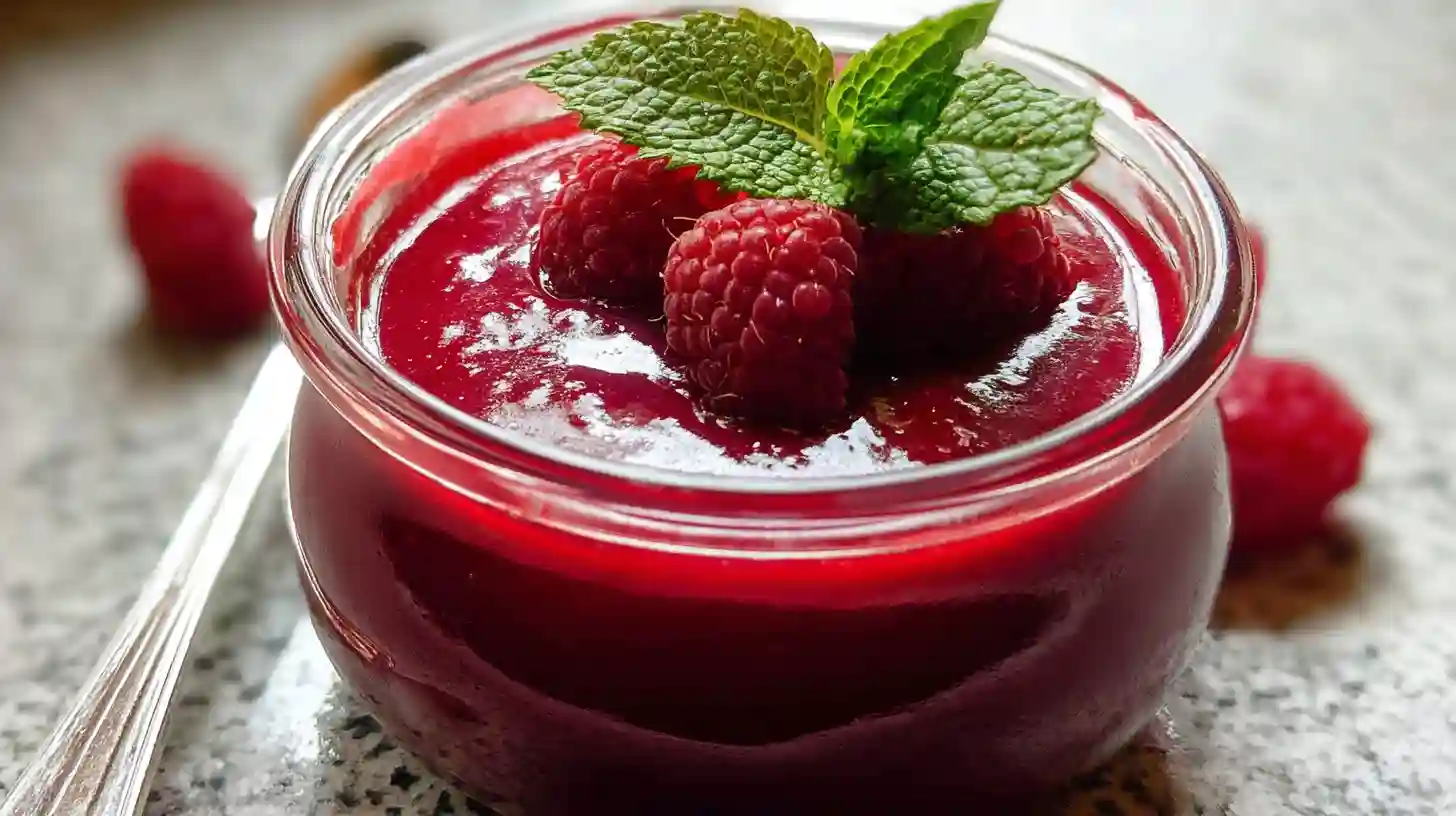 Raspberry Dessert Sauce Recipe