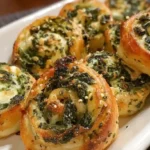 Spinach Feta Pinwheels