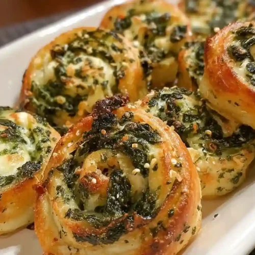 Spinach Feta Pinwheels