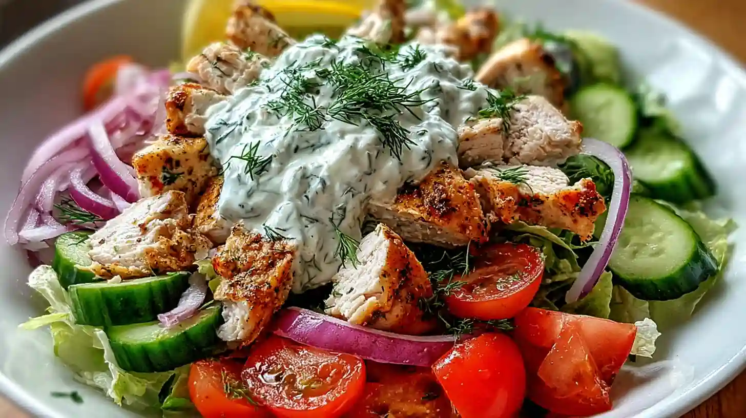 TZATZIKI CHICKEN SALAD