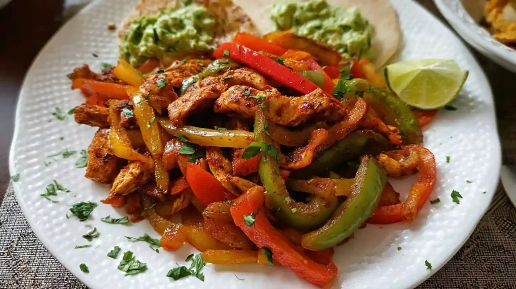 Air Fryer Chicken Fajitas