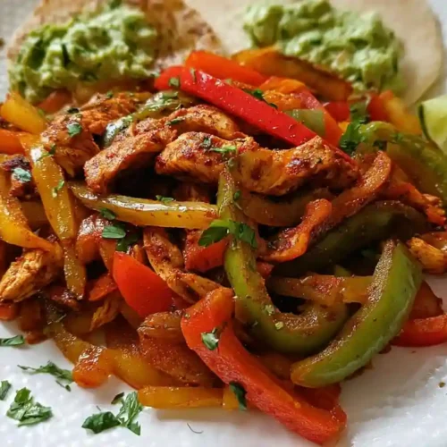 Air Fryer Chicken Fajitas