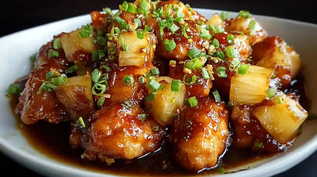 Brown Sugar Pineapple Chicken