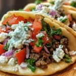 Mediterranean Bliss Ground Beef Gyros