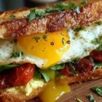 Mediterranean Breakfast Sandwich