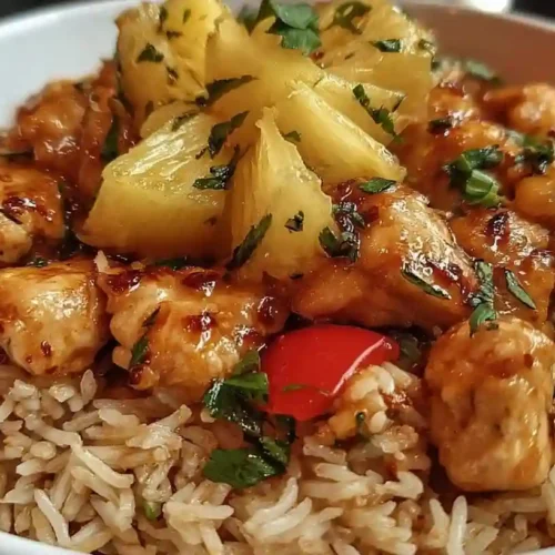 Pineapple Chicken and Rice