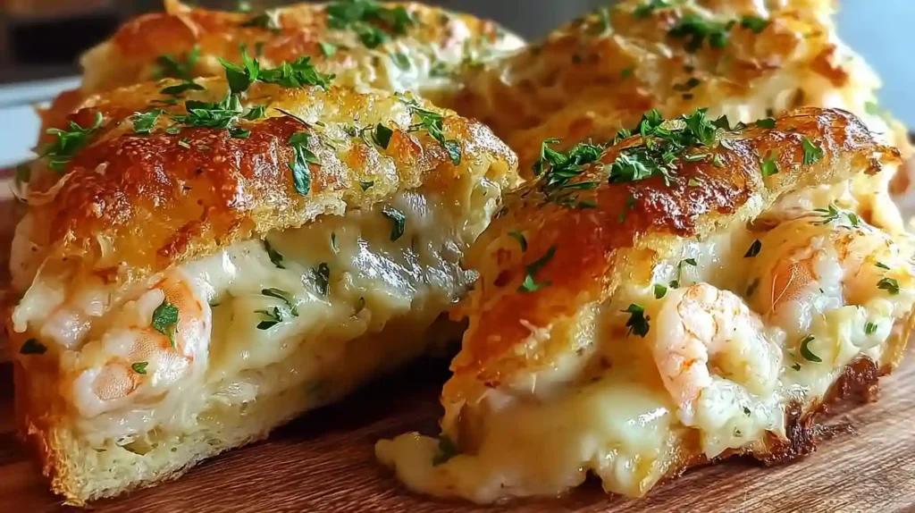 Shrimp Crab Melts