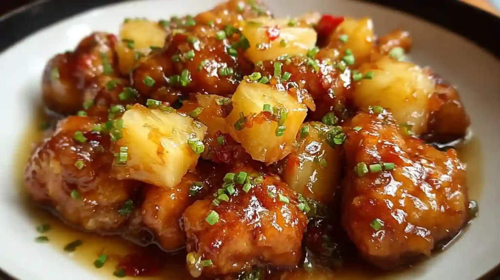 brown sugar pineapple chicken