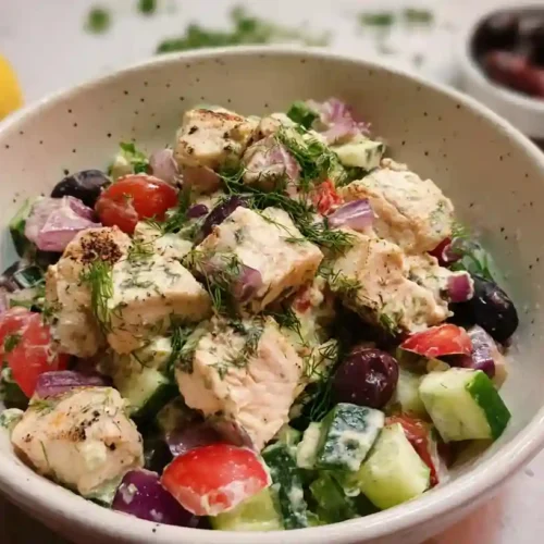 Mediterranean Chicken Salad