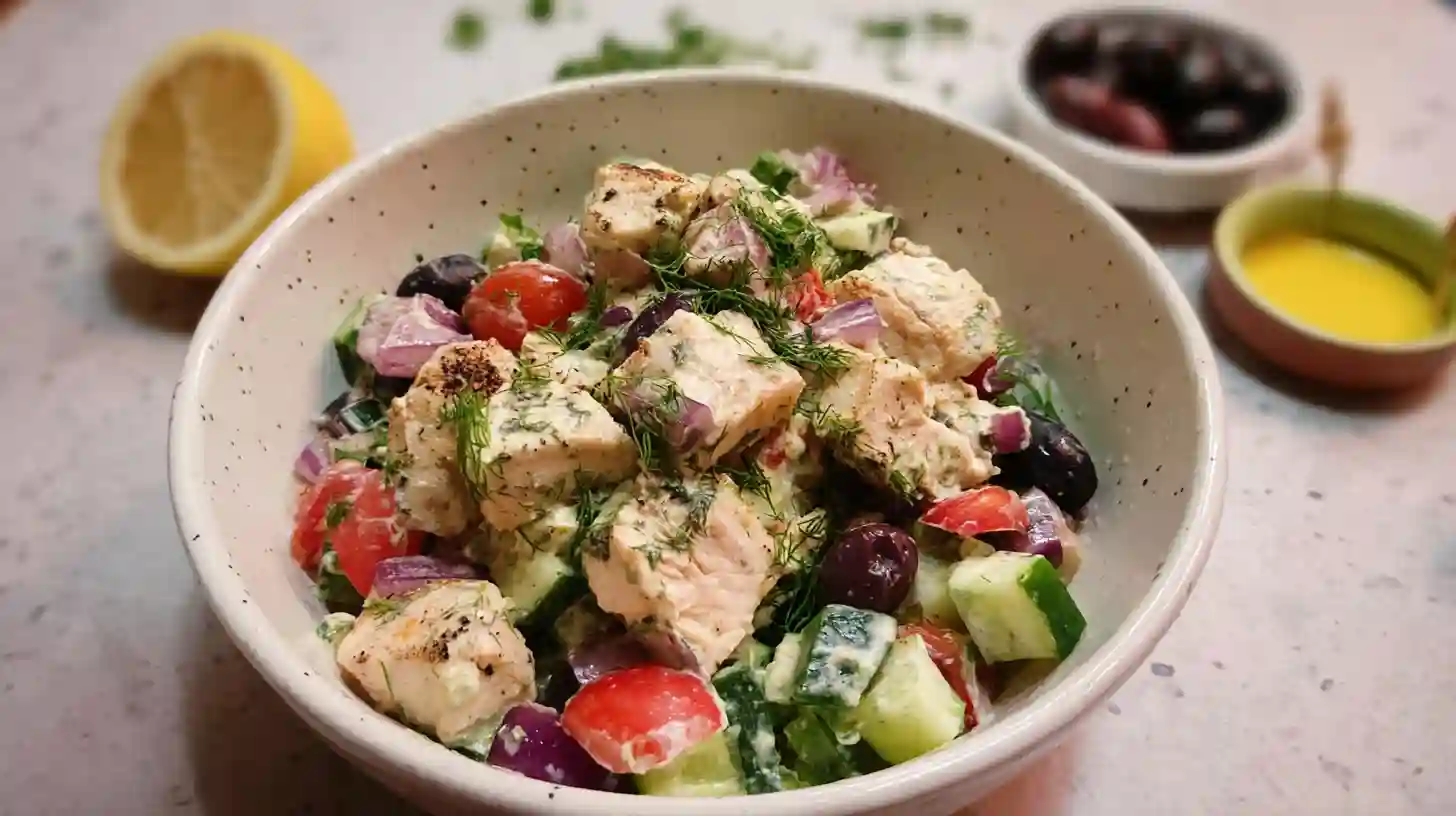 Mediterranean Chicken Salad