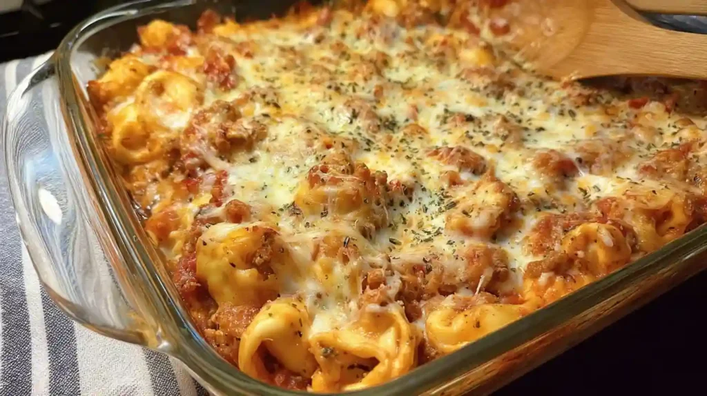 Million Dollar Baked Tortellini Casserole