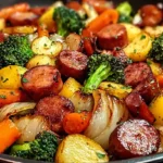 female hand prepare this dish