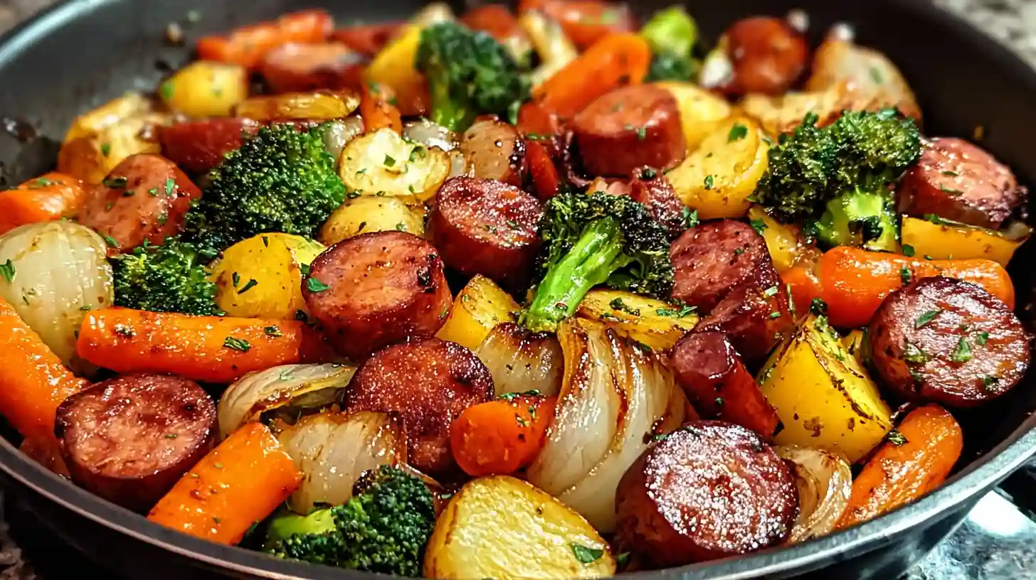 female hand prepare this dish