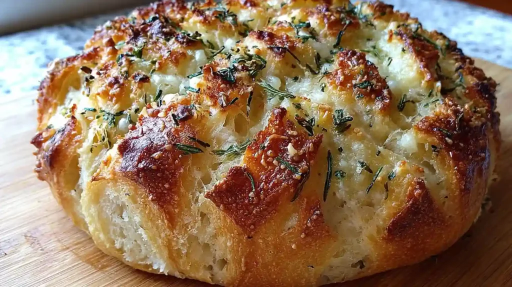 Parmesan Garlic Artisan Bread